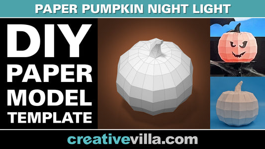 Pumpkin Night Light Assemble Video